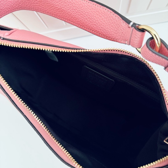 Coach Rori Shoulder Bag Large Bubblegum Pink Leather Purse - Picture 5 of 9